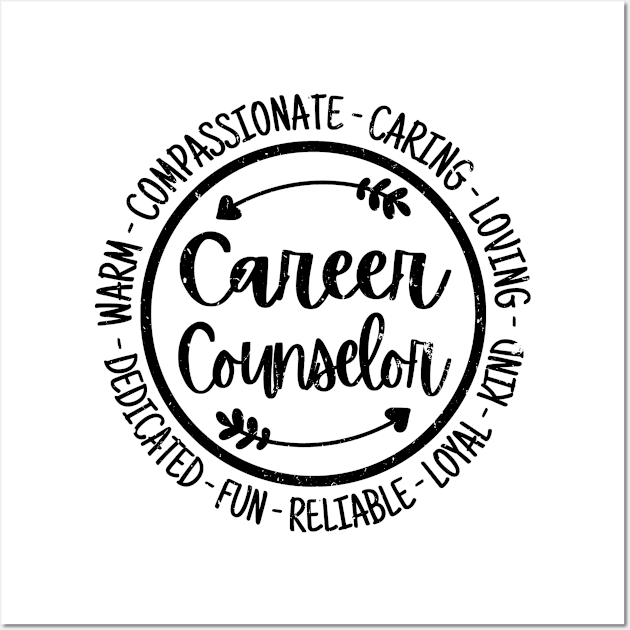 Career Counselor Vintage Gift Wall Art by HeroGifts